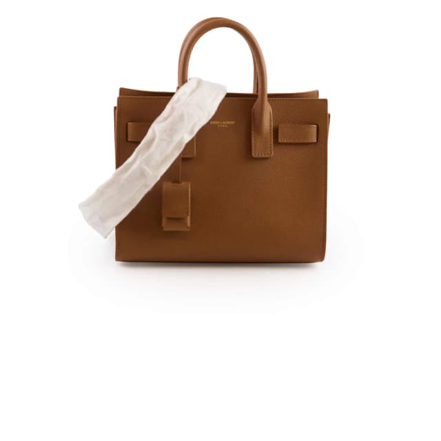 Saint Laurent Sac De Jour Nano Tan in Brown Leather from The Purse Affair, photo 1 of 1