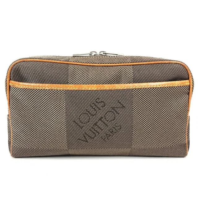 Louis Vuitton Waist Bag Acrobat Damier Geant Canvas Tail Khaki in Green Canvas from The Reluxe, photo 1 of 1