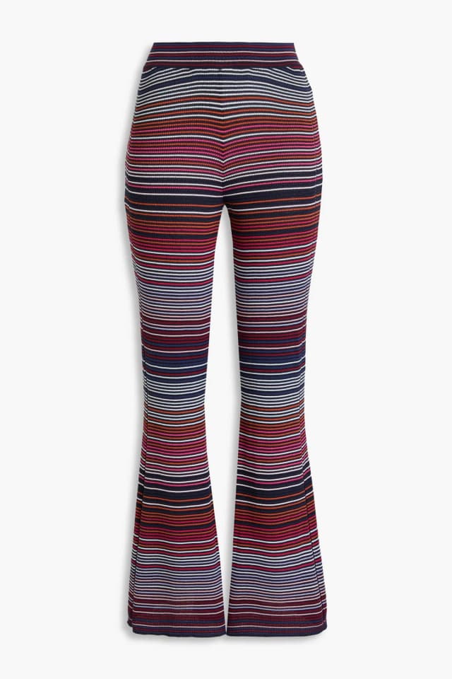 Missoni Striped Cotton-Blend Flared Pants, image 1 of 1 from THE OUTNET