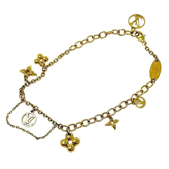 Louis Vuitton Bracelet Blooming Gold in Gold from The Reluxe, photo 1 of 1