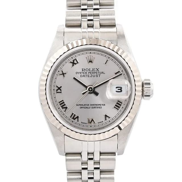 Rolex Watch Datejust White Gold in White from The Reluxe, photo 1 of 1