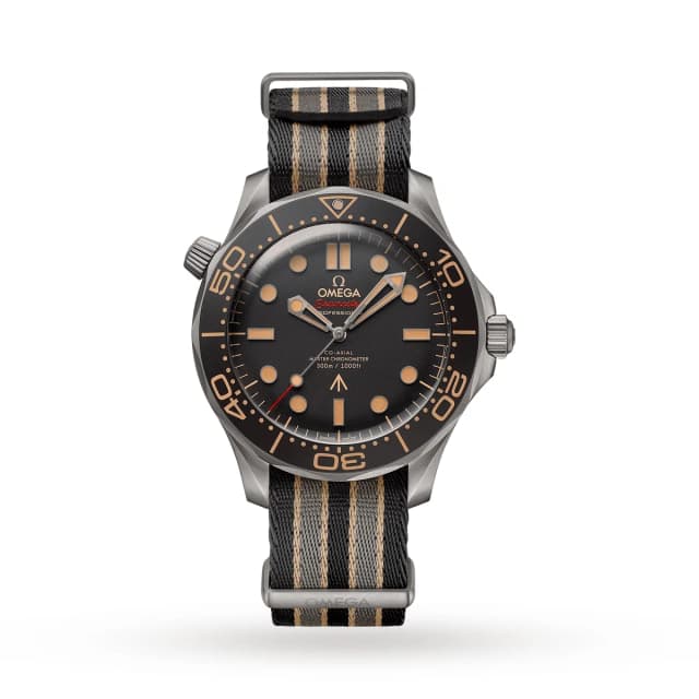 Omega Seamaster Diver 300m James Bond 007 2020 Edition in silver|gray from WatchesOfSwitzerland, photo 1 of 1