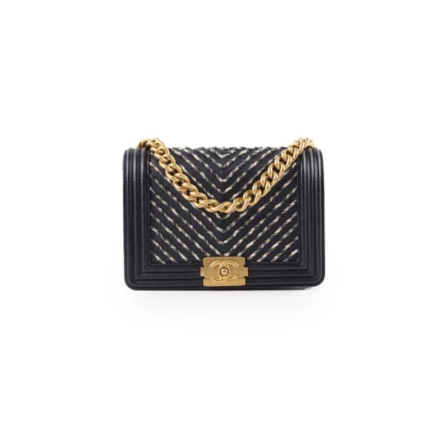 Chanel Boy Belt Bag Black in Black Leather from The Purse Affair, photo 1 of 1