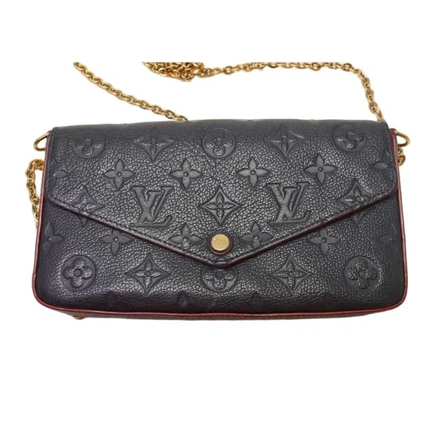Louis Vuitton Monogram Empreinte Pochette Felicie Chain Wallet Shoulder Bag in Leather from The Reluxe, photo 1 of 1