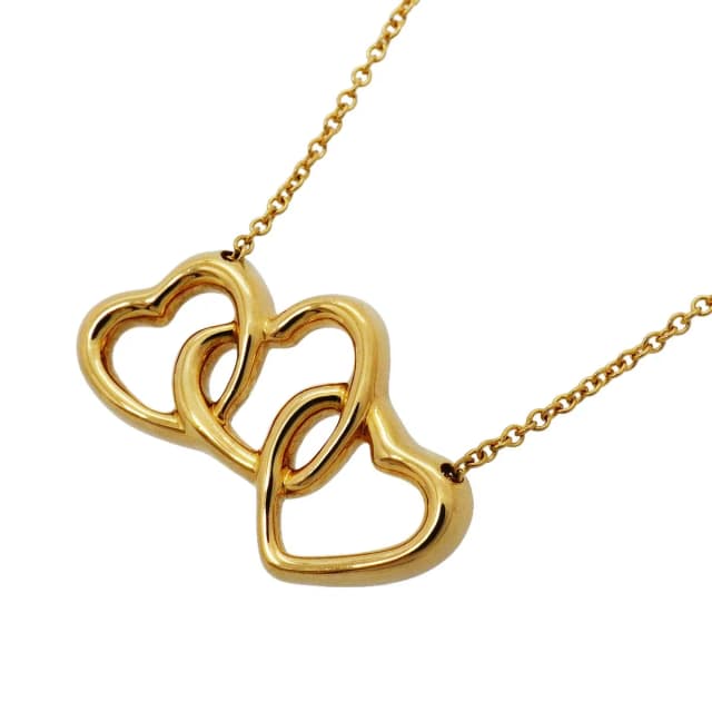 Tiffany & Co. Necklace Triple Heart 18k Yellow Gold in Yellow from The Reluxe, photo 1 of 1