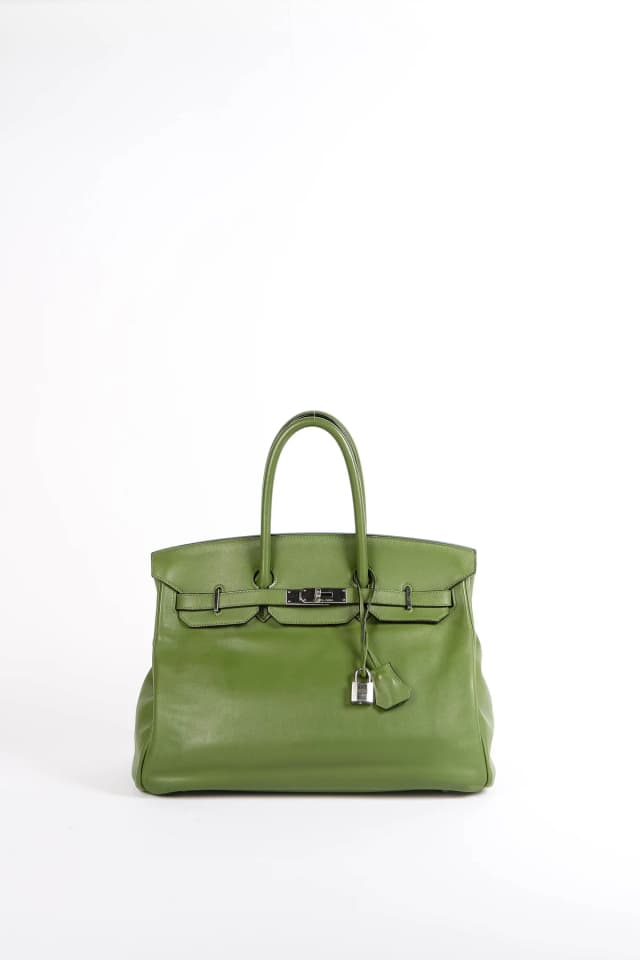 2009 Hermès Birkin 35cm in Green Swift leather from Break Archive, photo 1 of 1