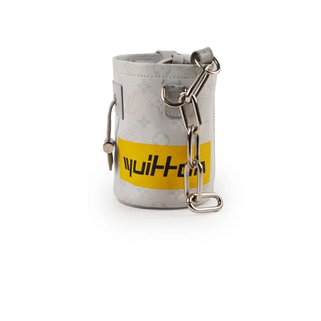 Louis Vuitton Chalk Nano Shoulder Bag Light Grey in Grey Canvas from The Purse Affair, photo 1 of 1