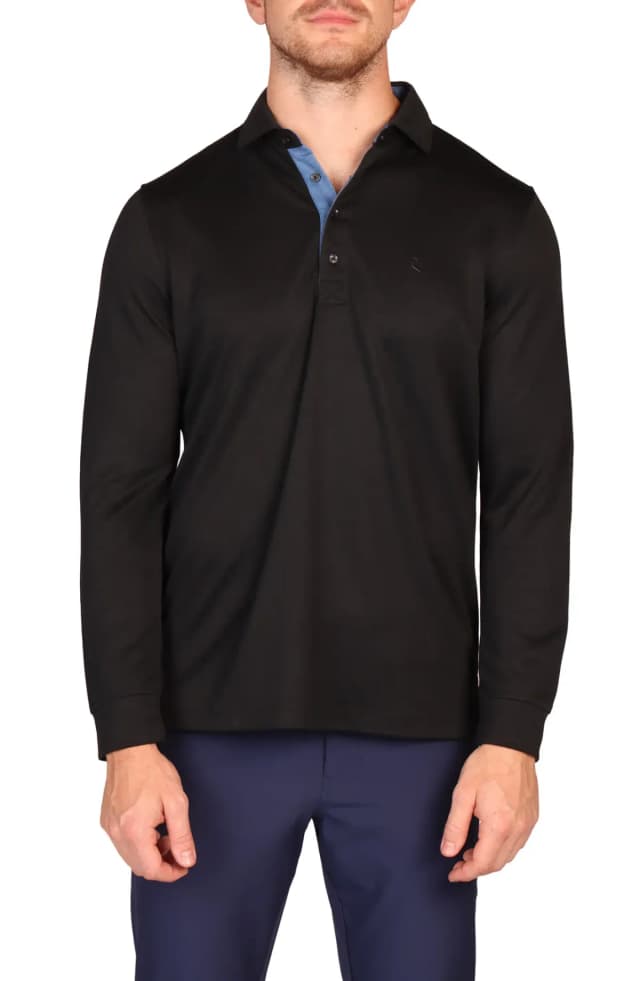 TailorByrd Long Sleeve Polo, image 1 of 1 from Nordstrom Rack