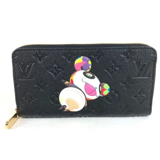 Louis Vuitton Wallet Zippy Monogram Empreinte Leather Noir Black in Black Leather from The Reluxe, photo 1 of 1