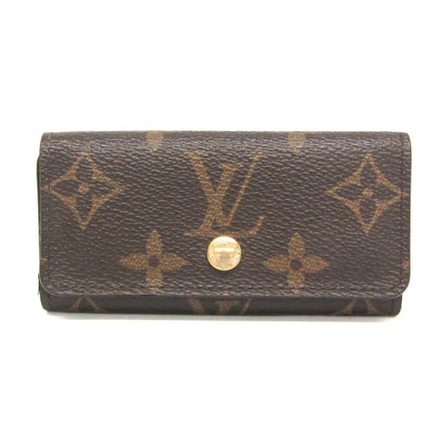 Louis Vuitton 4 Key Holder M62631 Men,Women Monogram Key Case Brown in Brown Monogram from Elady, photo 1 of 1