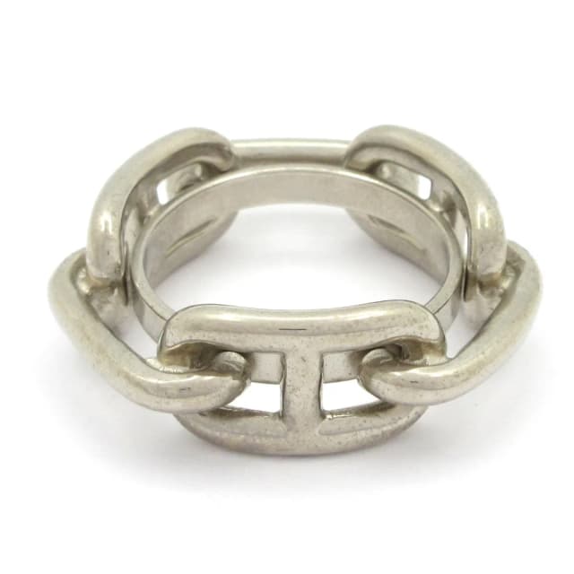 Hermès Scarf Ring Chaine D'ancre Silver in Silver from The Reluxe, photo 1 of 1
