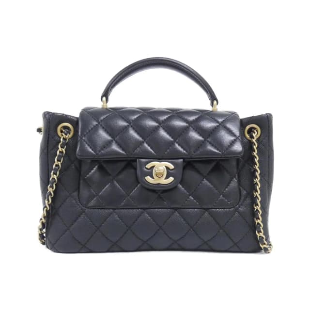 Chanel Bag Handbag Black in Black Caviar leather from The Reluxe, photo 1 of 1