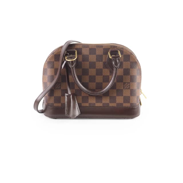 Louis Vuitton Alma BB Damier Ebene in Brown Canvas from The Purse Affair, photo 1 of 1