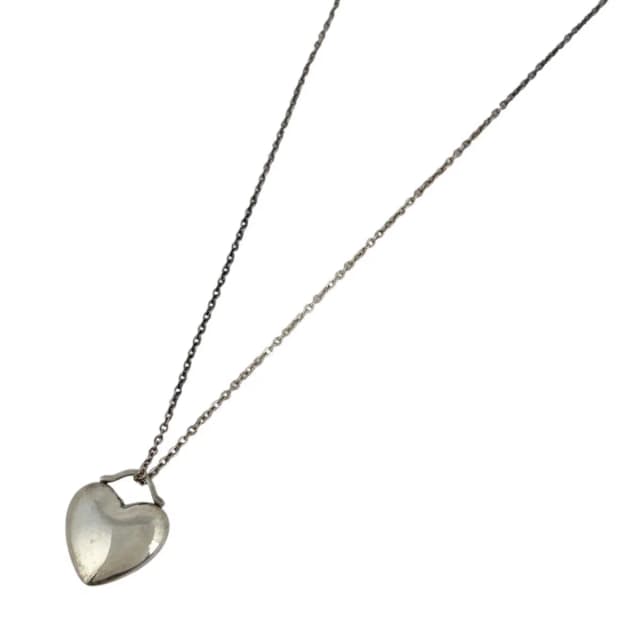 Tiffany & Co. Heart Motif Necklace Silver in Silver from The Reluxe, photo 1 of 1