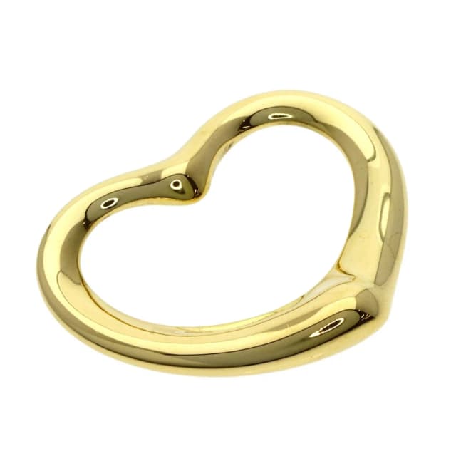 Tiffany & Co. Open Heart Pendant Top 18K Yellow Gold in Yellow from The Reluxe, photo 1 of 1
