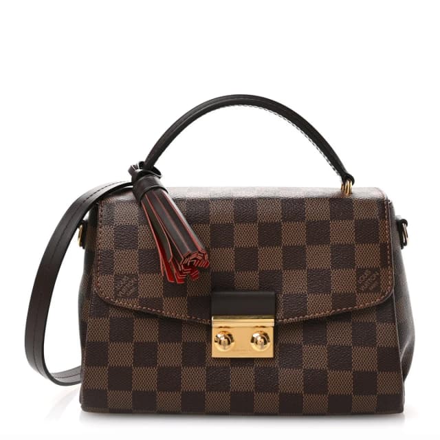Louis Vuitton Croisette Damier Ebene Coated Canvas Bag - Brown in Brown Coated canvas from H&T, photo 1 of 1