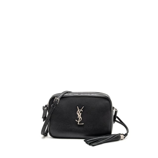 Saint Laurent Lou Camera Bag Calfskin Black SHW in Black Calfskin from EMIER, photo 1 of 1