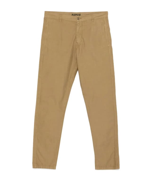 Aspesi Slim Straight Chino Trousers, image 1 of 1 from SENSER