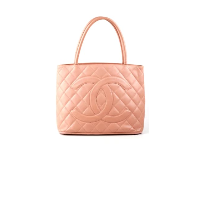 Chanel Medallion Tote Pink in Pink Caviar leather from The Purse Affair, photo 1 of 1