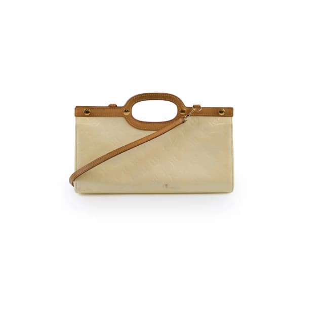 Louis Vuitton Roxburry Vernis Bag Light Yellow in Yellow Leather from The Purse Affair, photo 1 of 1