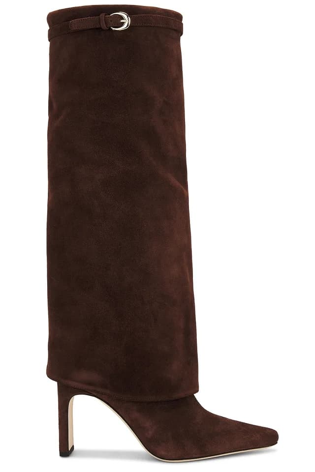 Staud Wally Foldover High Heel Boot, image 1 of 1 from FWRD