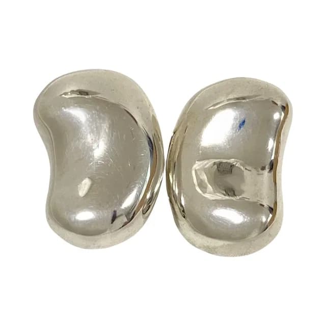 Tiffany & Co. 925 Bean Earrings Silver in Silver from The Reluxe, photo 1 of 1
