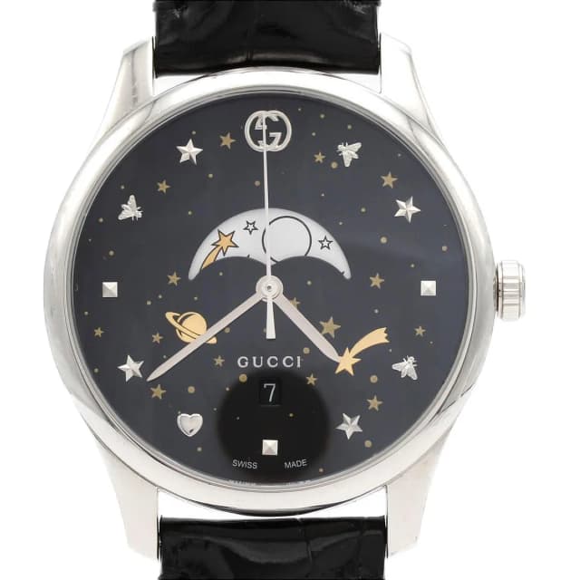 Gucci G-Timeless Moon Phase 126.3 SS Quartz Watch from The Reluxe, photo 1 of 1