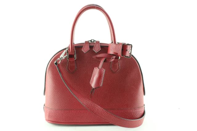 Louis Vuitton Red Taurillon Leather Alma PPM in Red Leather from Bagriculture, photo 1 of 1