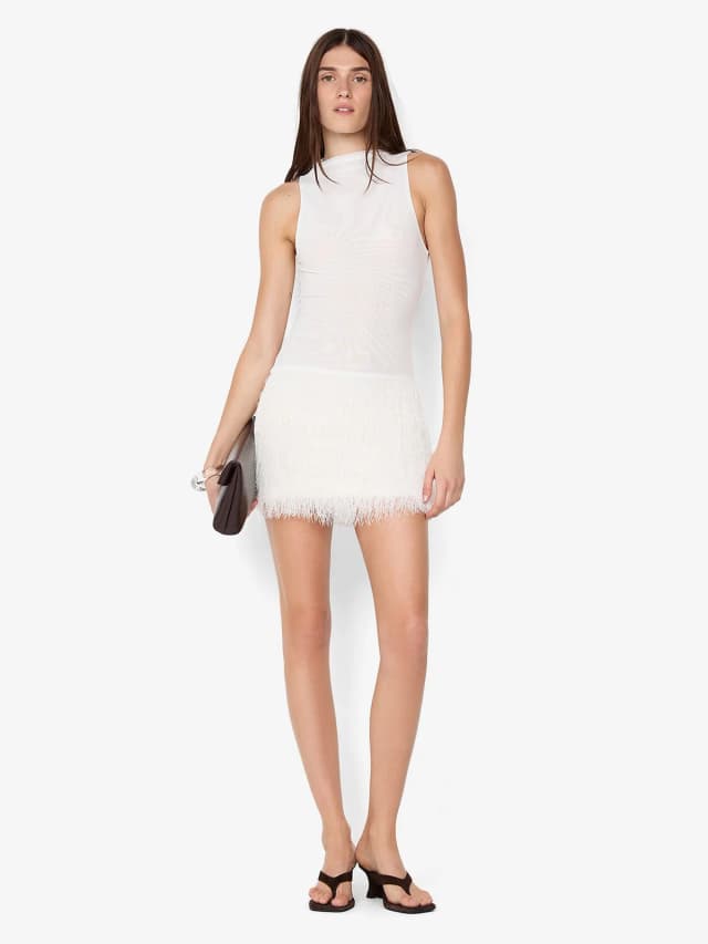 Bec&Bridge FINLEY MINI DRESS - WHITE, image 1 of 1 from BEC + BRIDGE