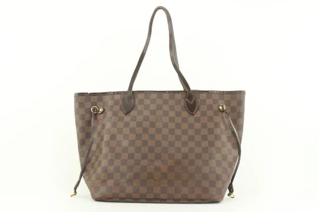 Louis Vuitton Damier Ebene Neverfull MM Tote Bag in Brown Canvas from Bagriculture, photo 1 of 1