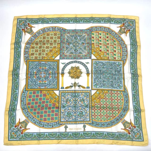Hermès Scarf Carre 90 Ciels Byzantins Byzantine Sky Silk Multicolor in Multicolor Silk from The Reluxe, photo 1 of 1