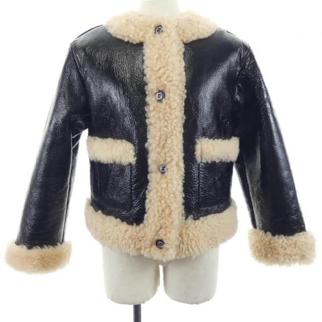 Gucci Shearling Jacket Black in Black from The Reluxe, photo 1 of 1