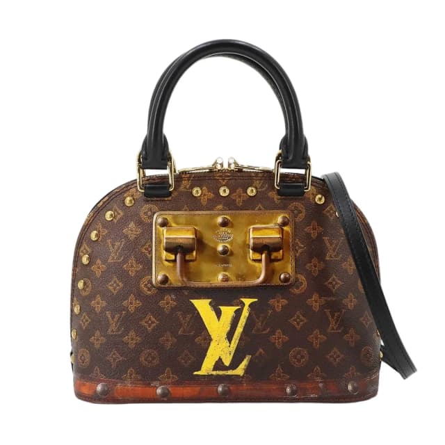 Louis Vuitton Monogram Alma BB Time Trunk Transformed 2-Way Bag in Coated canvas from The Reluxe, photo 1 of 1