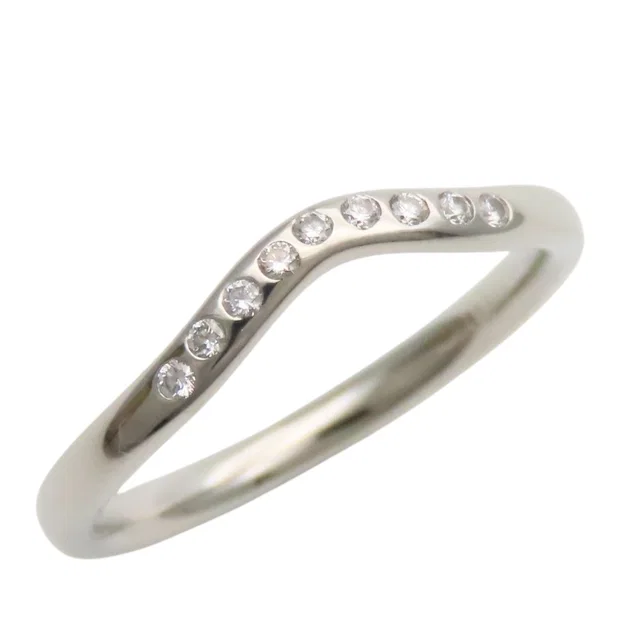 Tiffany & Co. Ring T Cube Band Diamond Platinum Elsa Peretti from The Reluxe, photo 1 of 1