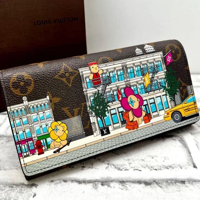 Louis Vuitton Vivienne Portefeuille Sarah Wallet from The Reluxe, photo 1 of 1