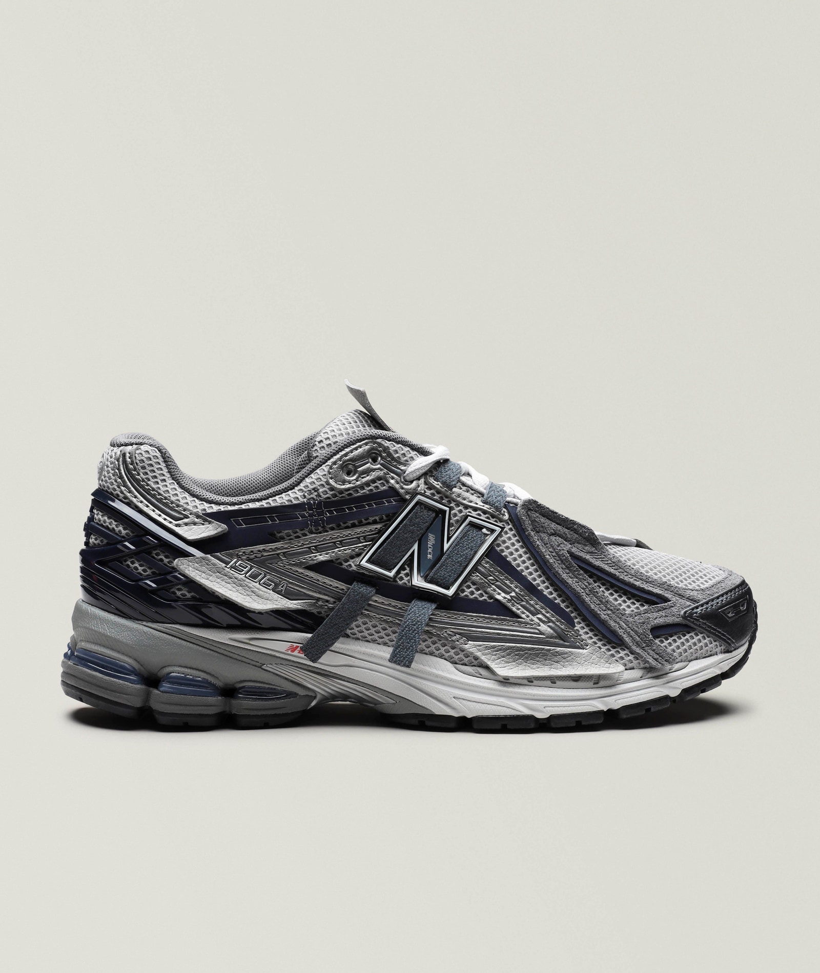New Balance 1906 Metallic Mesh Sneakers in Blue, image 1 of 1 from Harry Rosen
