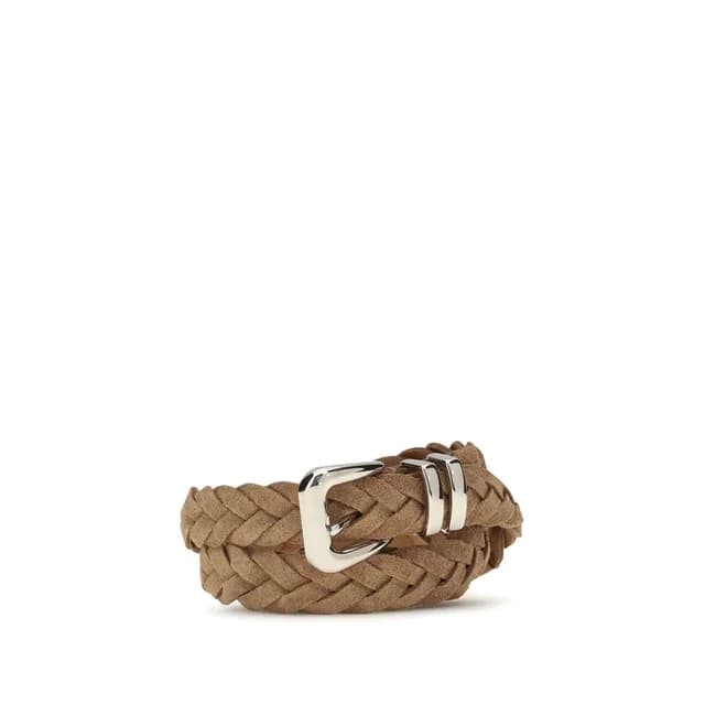 Brunello Cucinelli Beige Calf Leather Bos Taurus Regular Belt in Beige Calfskin from HEWI, photo 1 of 1