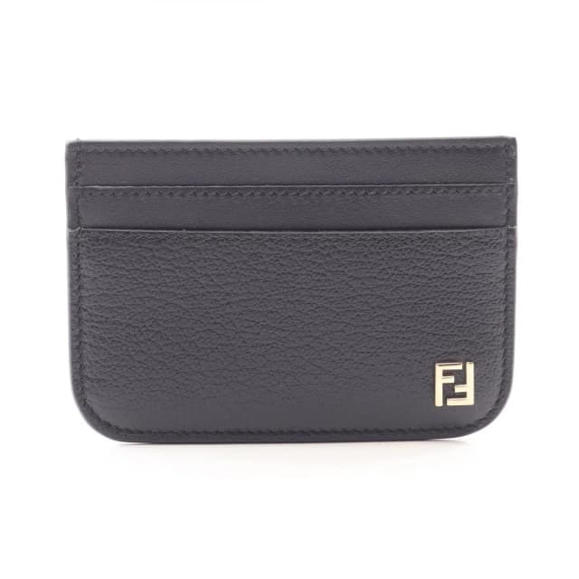 Fendi Card Case FF Logo Leather in Leather from The Reluxe, photo 1 of 1