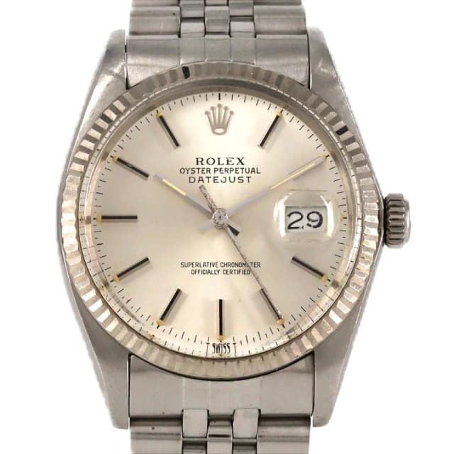 Rolex Datejust Stainless Steel White Gold Automatic in White from The Reluxe, photo 1 of 1