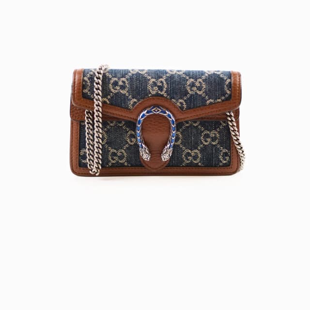 Gucci Supermini Dionysus Denim in Denim from The Purse Affair, photo 1 of 1