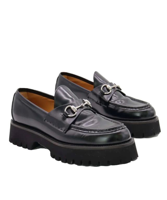 Gucci Black Leather Horsebit Loafers Size 39 in Black Leather from Luxury Promise, photo 1 of 1