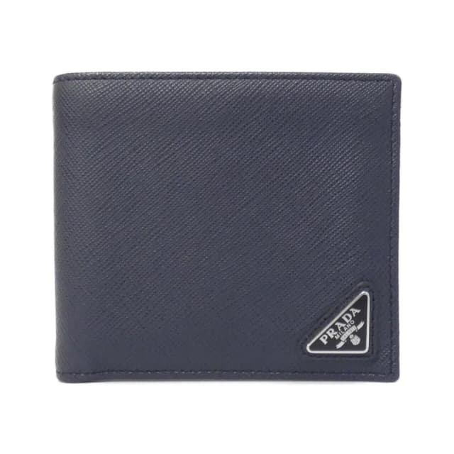 Prada Billfold Wallet Silver in Silver Saffiano leather from The Reluxe, photo 1 of 1