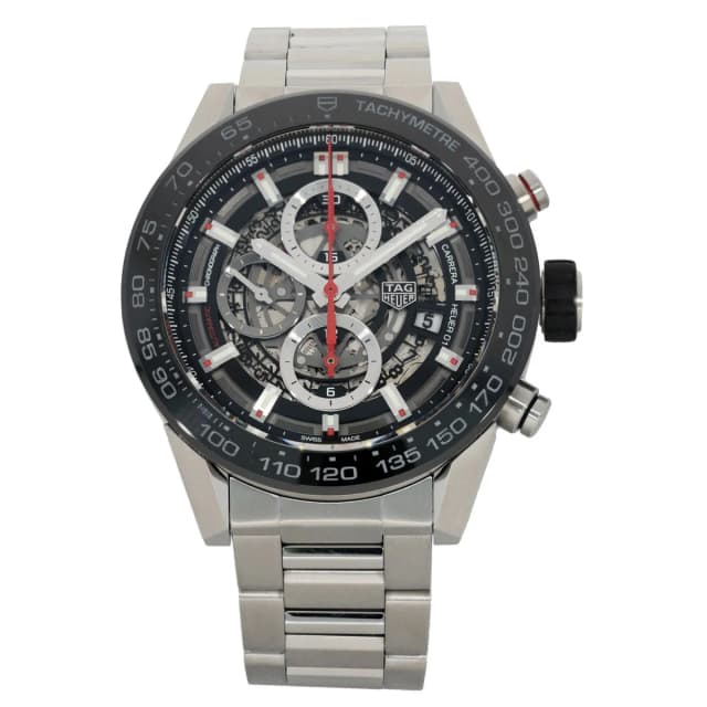 TAG Heuer Carrera CAR2A1W-0 43mm Stainless Steel Watch from H&T, photo 1 of 1
