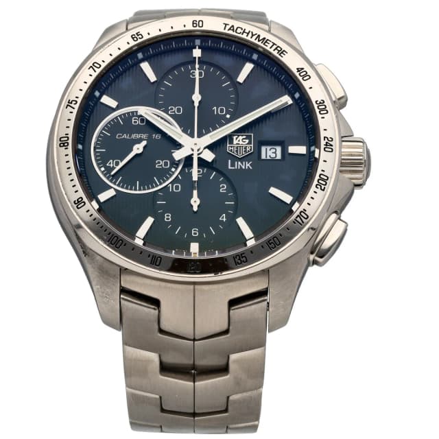 TAG Heuer Link CAT2010 43mm Stainless Steel Watch from H&T, photo 1 of 1