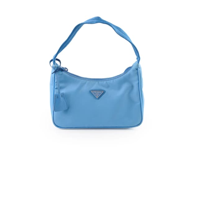 Prada Re-Edition 2000 Shoulder Bag Blue in Blue Nylon from The Purse Affair, photo 1 of 1