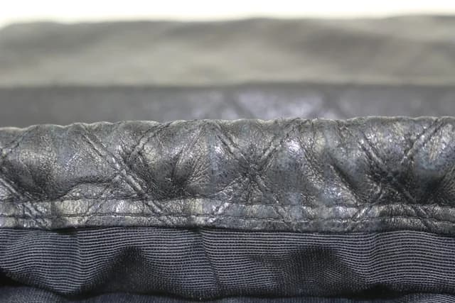 Chanel Ultra Rare Large Quilted Lambskin CC Logo Drawstring Pouch Case in Lambskin from Bagriculture, photo 1 of 1