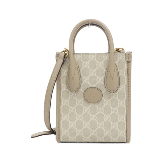 Gucci Uulbt Bag Handbag Beige in Beige Canvas from The Reluxe, photo 1 of 1