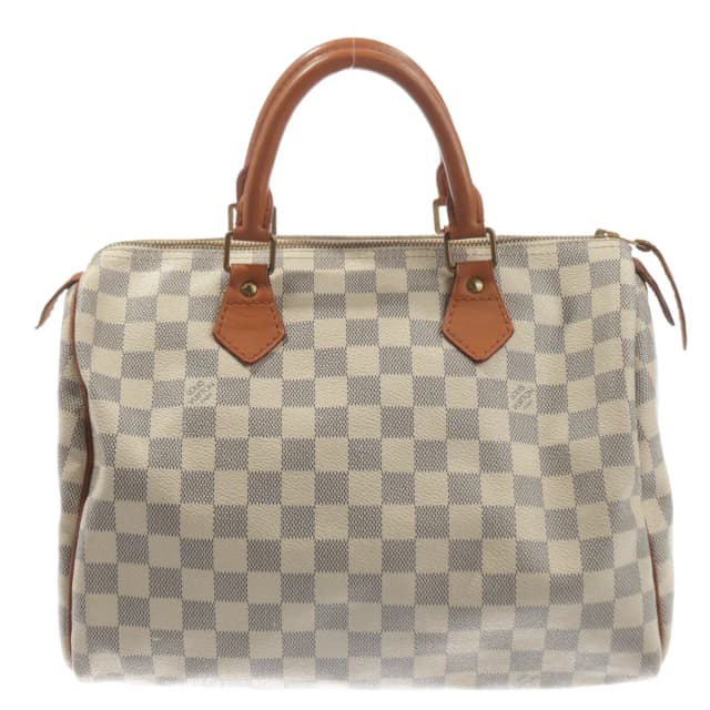 Louis Vuitton Speedy 30 Handtasche Beige in Weiß from Buddy And Selly, photo 1 of 1