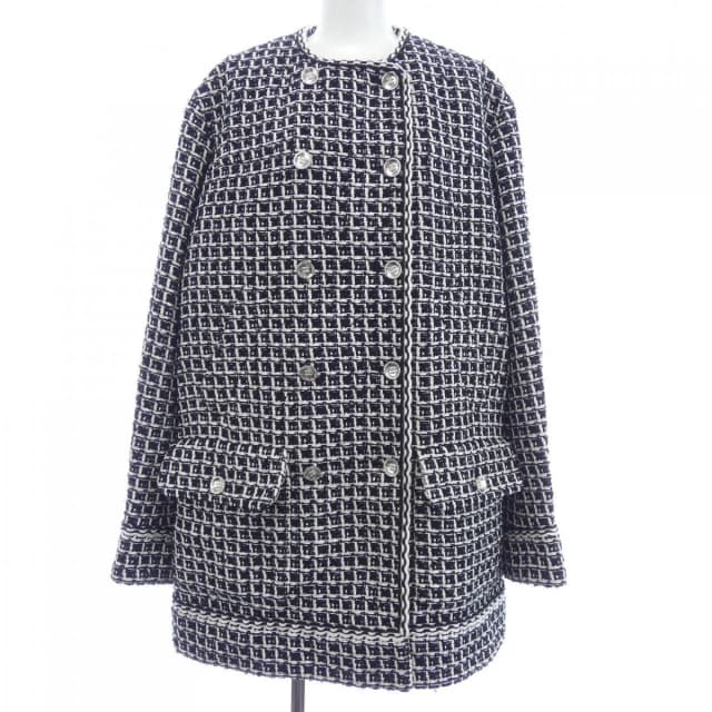 Chanel Coat Black in Black from The Reluxe, photo 1 of 1
