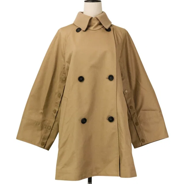 Max Mara Weekend Wkdmanna Quilted Trench Coat Beige Spring Summer Fall Winter 38 in Beige Wool from The Reluxe, photo 1 of 1